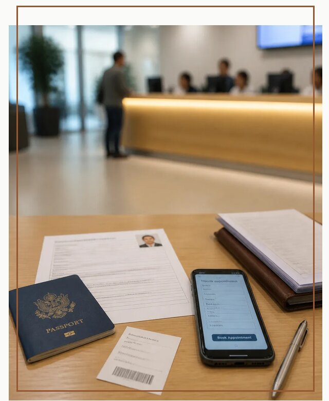 Запись в визовый центр в Ялте для подачи документов