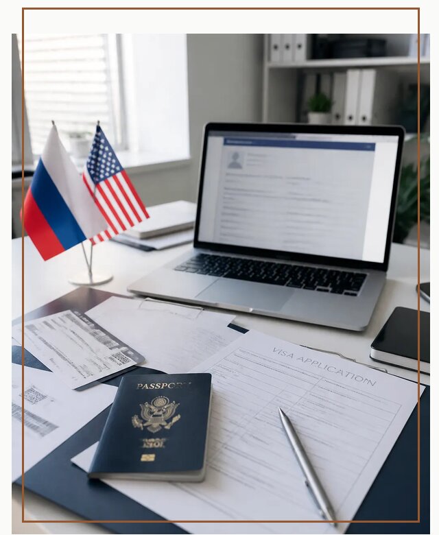 Оформление визы в США для туристов и бизнеса в Ялте